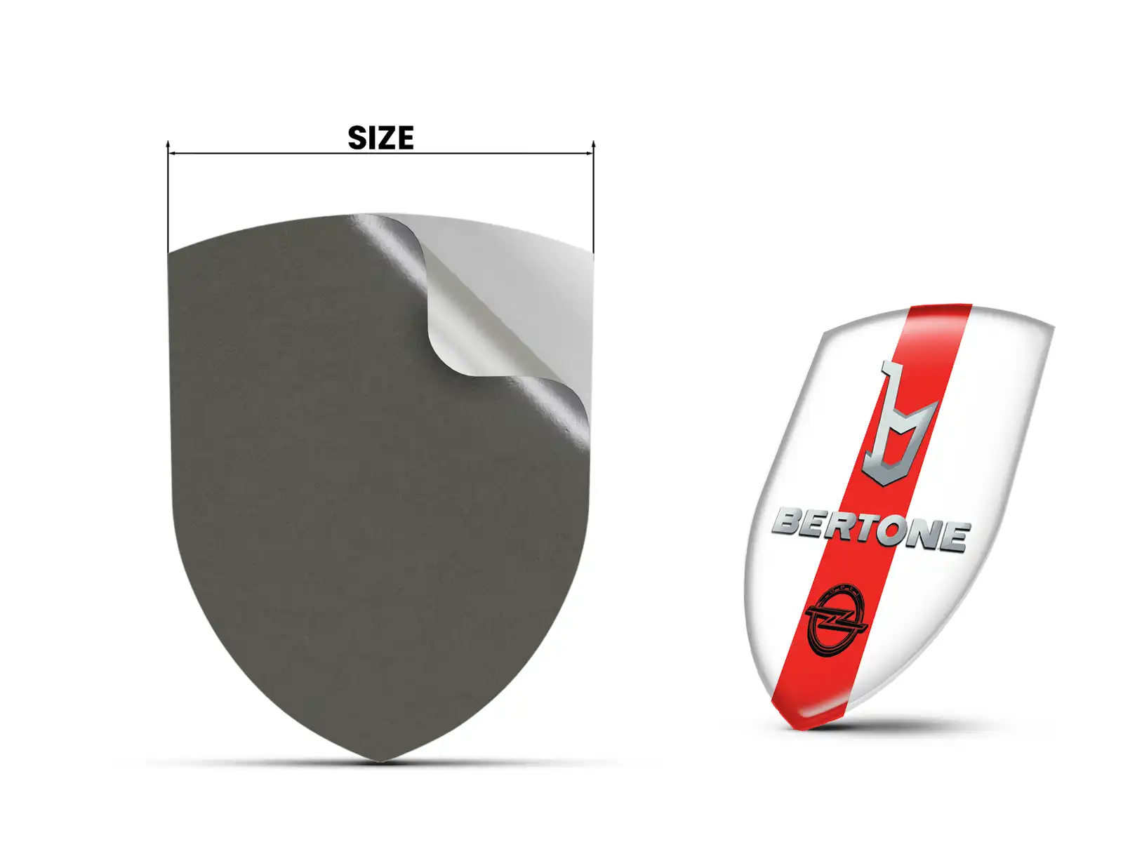 Bertone Alle Autoembleme Universal Hochwertig Professionell